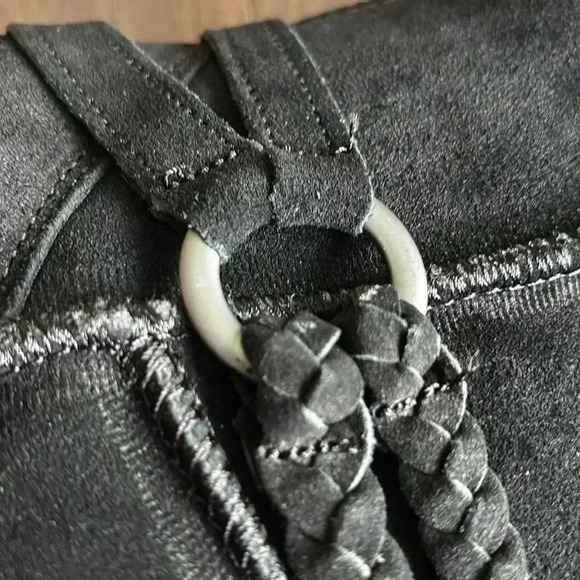 Bearpaw Adele Mid Calf,cow buck upper,wool blend faux fur lining,neverwet - Picture 5 of 14